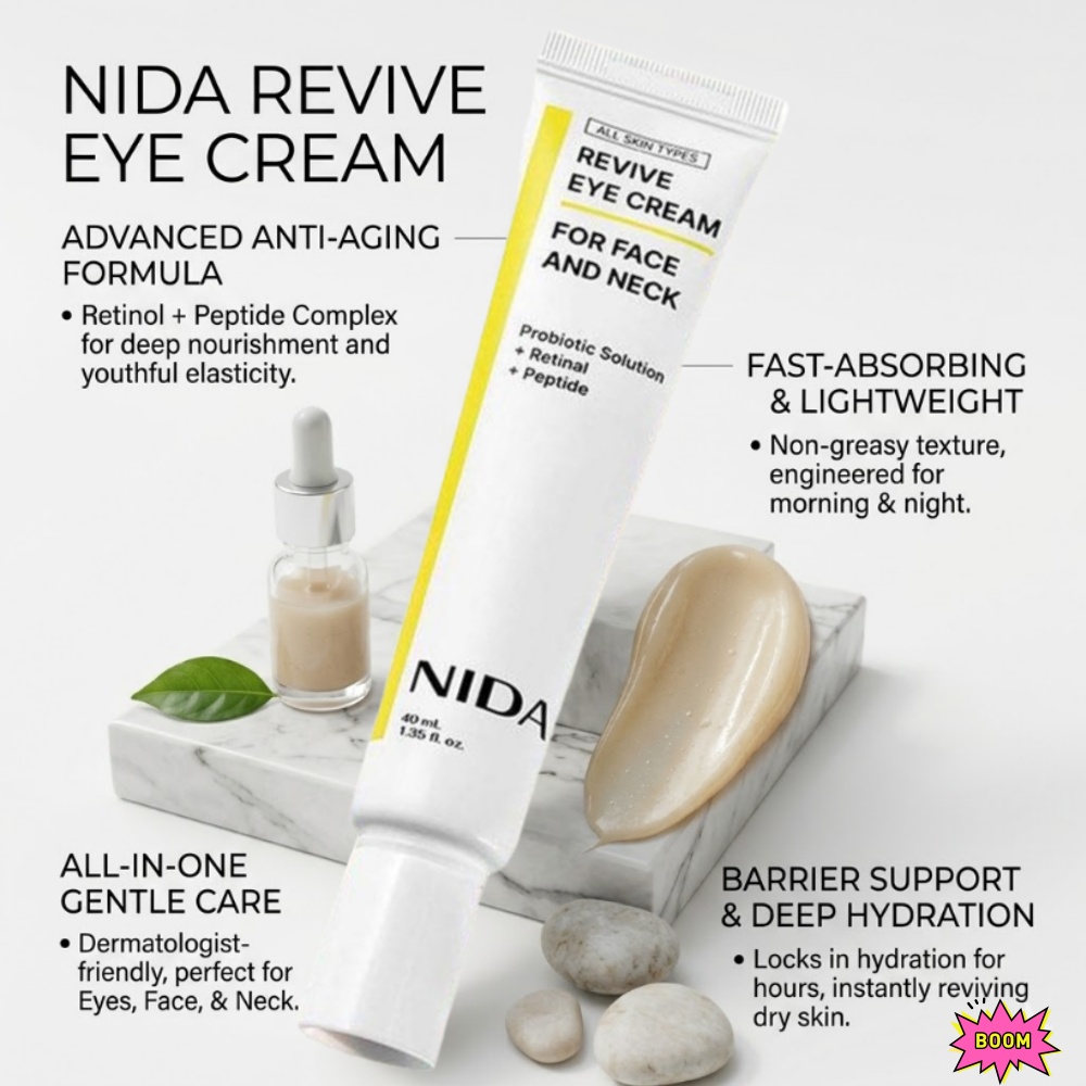 Skincare Retinol - Крем для глаз NIDA с ретинолом