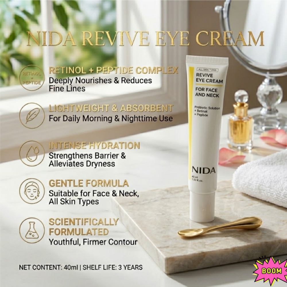 Крем для глаз NIDA с ретинолом – обзор и цена Skincare Retinol